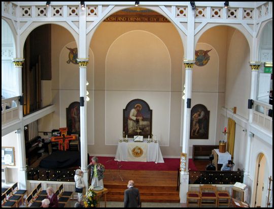 Interior Chapel Royal, Brighton